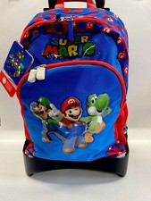 Zaino Super Mario Per Bambini - Scuola Elementare, Design Nero Con Logo - Foto 6