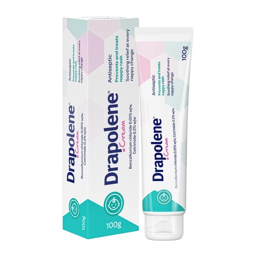 Drapolene® Cream 100g Tube | Prevents and Treats Nappy Rash | Soothes and 