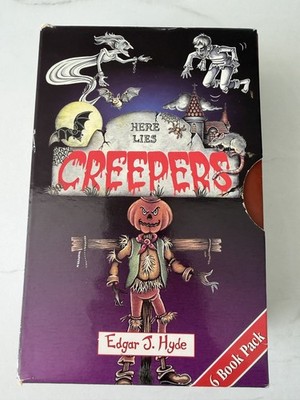 Here Lies Creepers Edgar J Hyde Vintage Kids Horror 6 Book Pack 1998 Goosebumps
