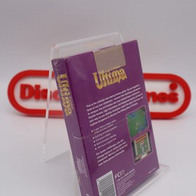 NES Nintendo Game ULTIMA: EXODUS - NEW & Factory Sealed with Authentic H-Seam!