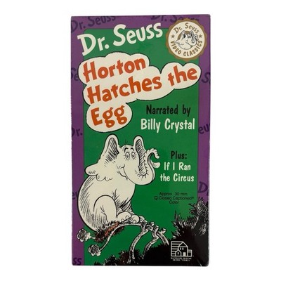 Dr. Seuss - Horton Hatches the Egg (VHS, 1992)