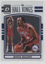 2016-17 Panini Donruss Optic Hall Kings Moses Malone #26 HOF h3z
