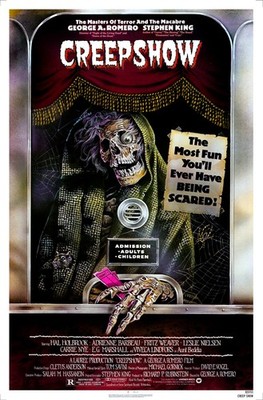 CREEPSHOW  (1982) - fully restored  27''x41'' horror movie poster - LOOKS AMAZING!