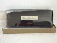 ROBERT TALBOTT PROTOCOL BLACK PLEATED CUMMERBUND W/ BOX