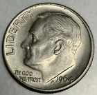 1964-D Roosevelt Dime - Circulated Condition - 90% Silver - US Coin - 3126