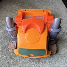 Hasbro 2003 Vintage Orange Gray Green Plastic Transforming Robot Action Figure