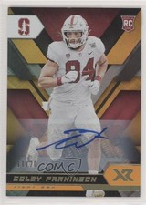 2020 Chronicles Draft Picks Orange Signatures 11/20 Colby Parkinson #16 Auto 8k4