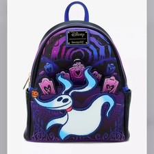 Loungefly Disney The Nightmare Before Christmas Zero Graveyard Mini Backpack
