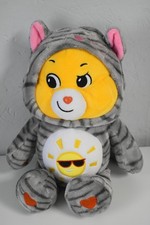 Care Bears 12  Funshine Bear Kitty Cat Hoodie Costume Plush Stuffed Animal 2021