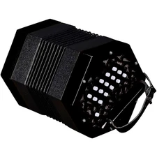 Trinity College AP-1130A Anglo-Style 30-Button Concertina Black