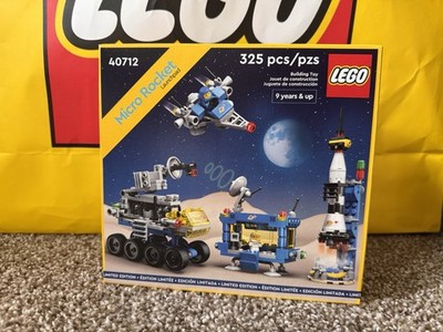 LEGO Micro Rocket Launchpad Set 40712, 325 Pieces, Limited Edition