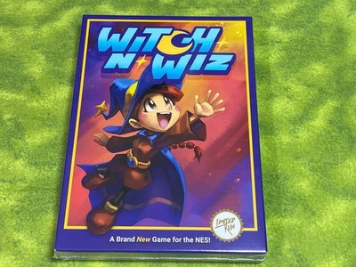 Witch N  Wiz (Nintendo NES) Game  Limited Run Games - NEW NEVER OPEN !!!!!!!!!!!