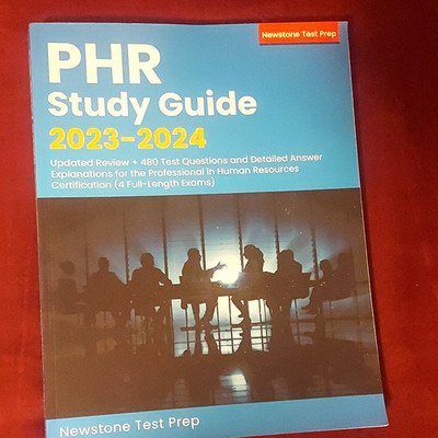 Newstone Test Prep PHR Study Guide 2023-2024 Updated Review Paperback 403p