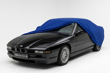Ganzgarage Indoor Stretch Cover Carcover f�r BMW 8er E31 Coup� blau