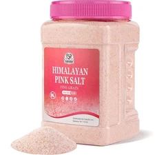 Himalayan Pink Salt Fine, Fine Ground Table and Cooking Salt, 80oz (5 Pound),...