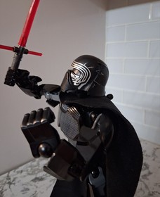 LEGO Star Wars Buildable Obi-Wan Kenobi & Kylo Ren Figure | As-is |