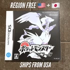 Pokemon Black Version Nintendo DS CIB REGION FREE Complete TESTED Pocket Monster