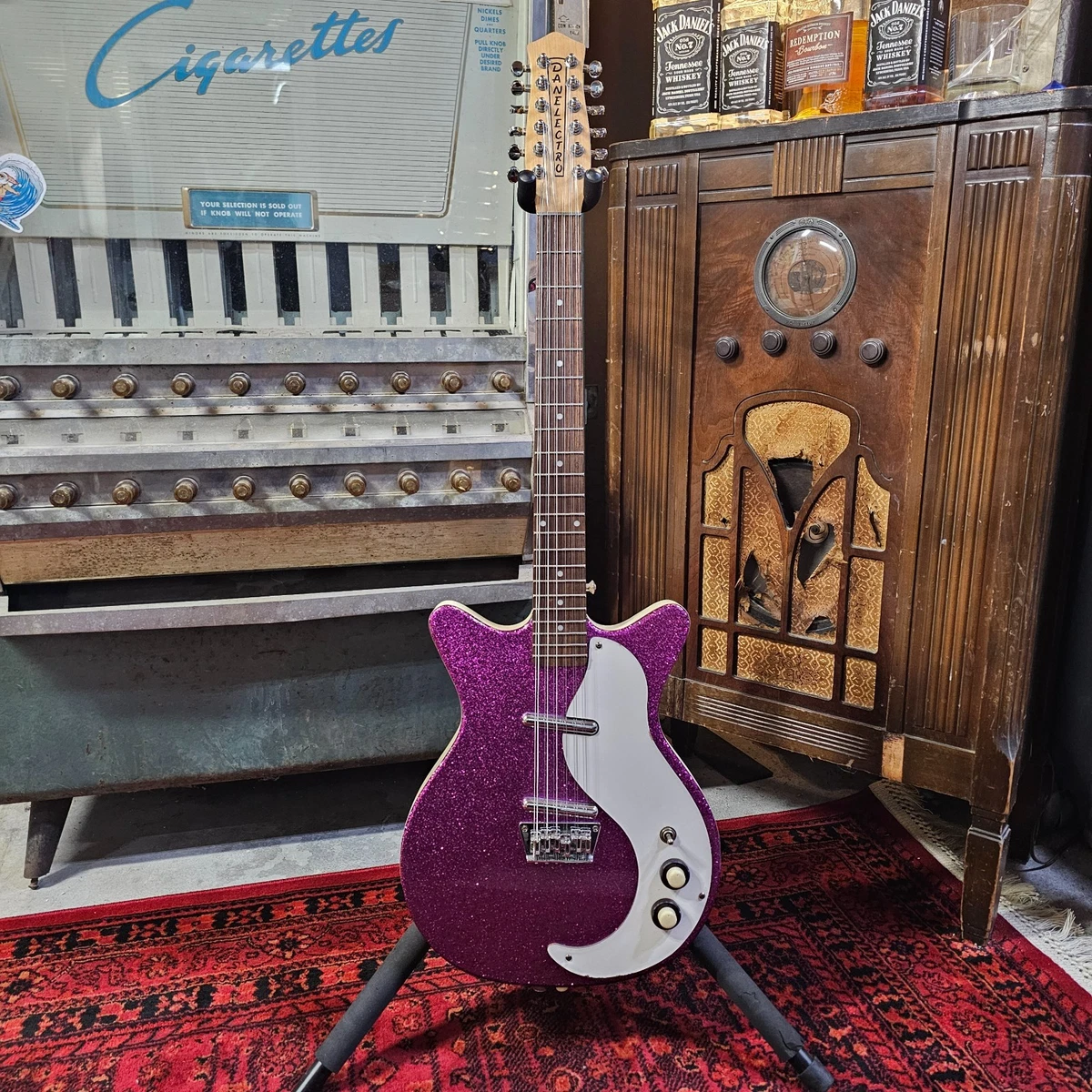 1999 Danelectro DC12 Purple Sparkle | eBay