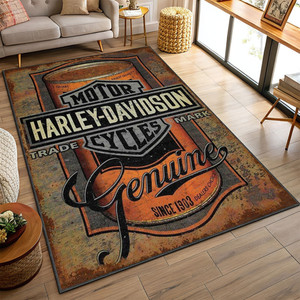 Harley Davidson Garage Rug | eBay
