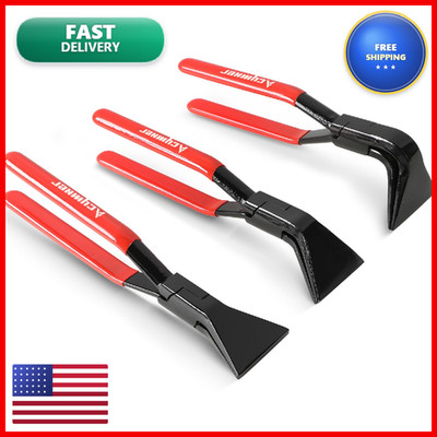 Acymner 3Pcs Sheet Metal Bending Pliers Set Seamers For Roofers Plumbers And