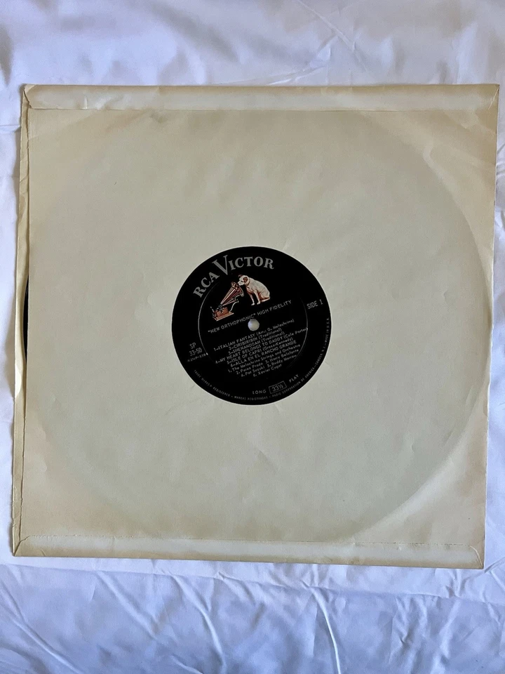 RCA Victor SP-33-50 Breck Beautiful Hair Promo LP 1950s Hi-Fi Golden Age Rare - Image 4 of 4