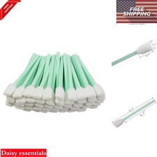 100pcs Foam Cleaning Swabs for Printer Inkjet Microscopes Optical Equipment 5...