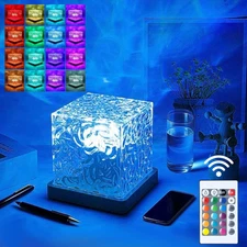 Northern Lights Ocean Wave Projector Light, Galaxy Light Projector, 16 Colors...