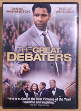 The Great Debaters DVD, 2008, Widescreen Denzel Washington, Forest Whitaker