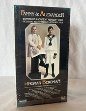 Fanny & Alexander 1988 VHS 2 Tapes Pernilla Allwin Bertil Guve, not tested