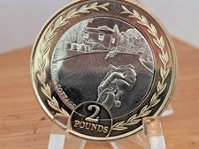2026  isle of man TT tourist trophy &pound;2  FREEPOST uncirculated coin iom manx man