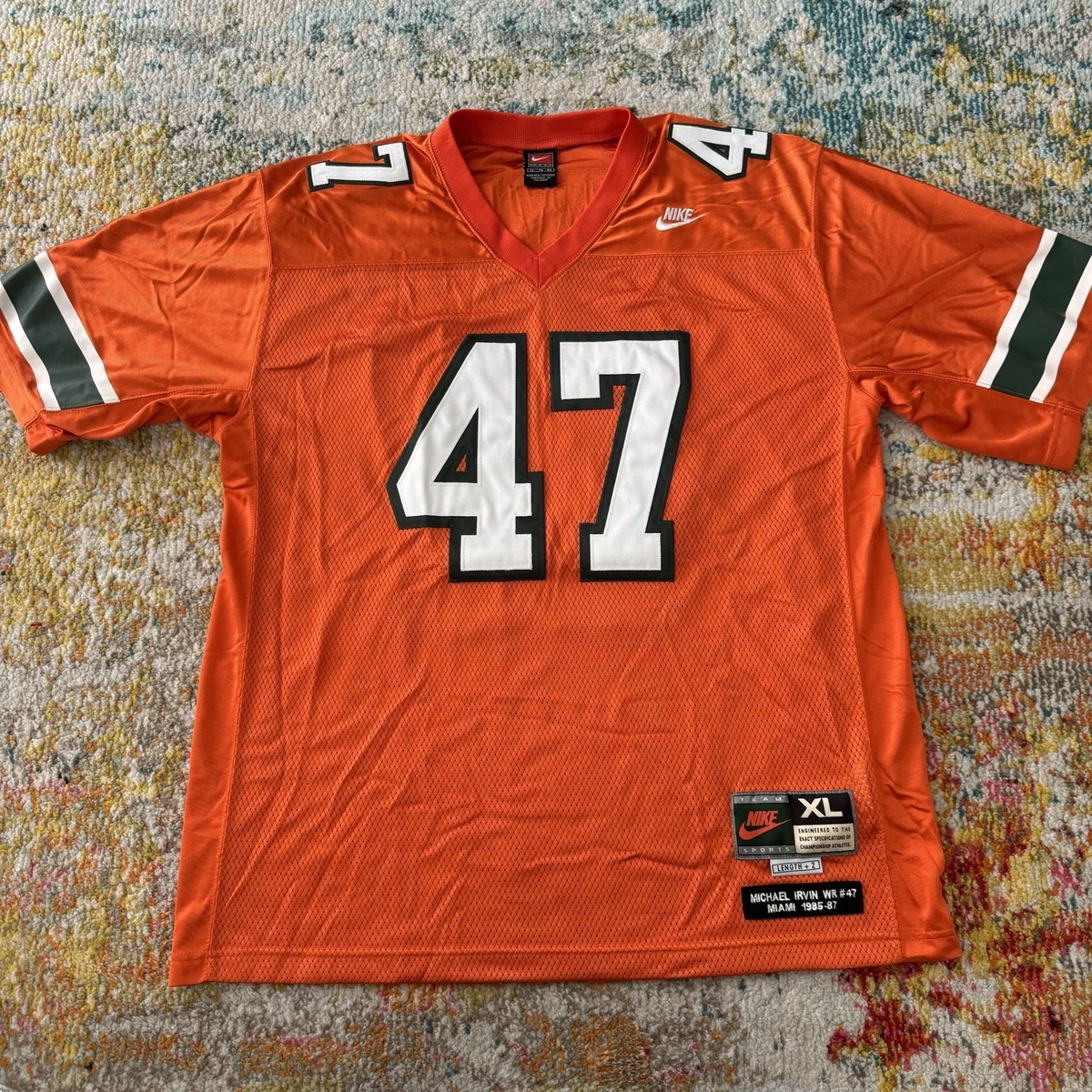 【古着美品】NIKE CANESダウンジャケット Mサイズ マイアミハリケーンズ Nike Miami Hurricanes NCAA Jerseys for sale | eBay