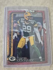 2025 Topps Chrome XAVIER MCKINNEY #113 Football Leather Refractor Packers