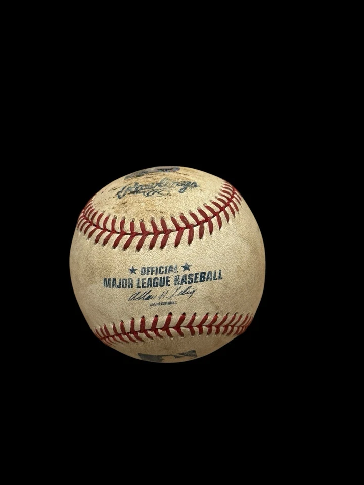 Juego de béisbol usado firmado por Nick Castellanos DE MLB debut Tigres MLB CERTIFICADO DE AUTENTICIDAD RARO Foto 2 de 4