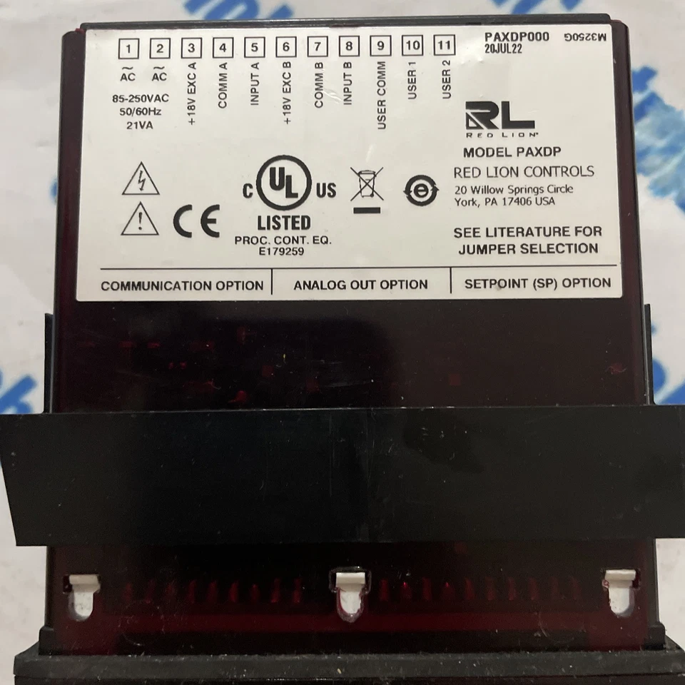 RED LION CONTROLS PAXDP000 New no box - Image 2 of 4