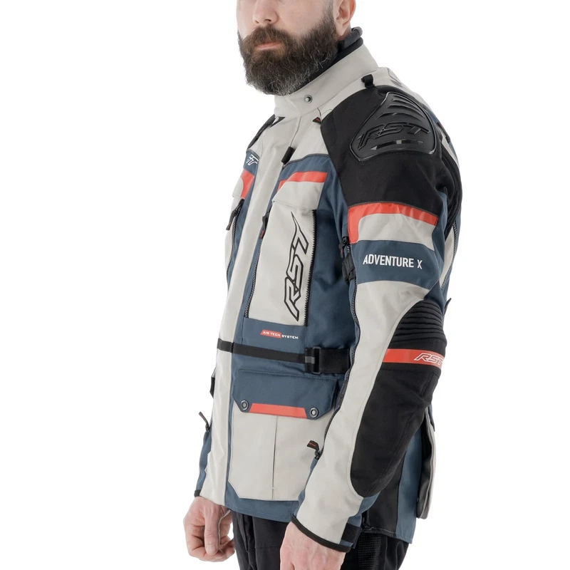 RST Pro Series Adventure-X Silver Blue Red, photo 10 of 16