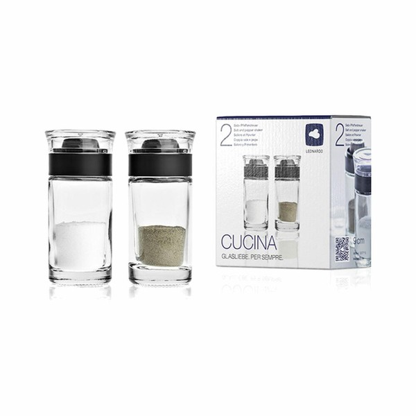 Leonardo Cucina Salz- Und Pfefferstreuer 2-Tlg. Salz Pfeffer Streuer 40Ml-image