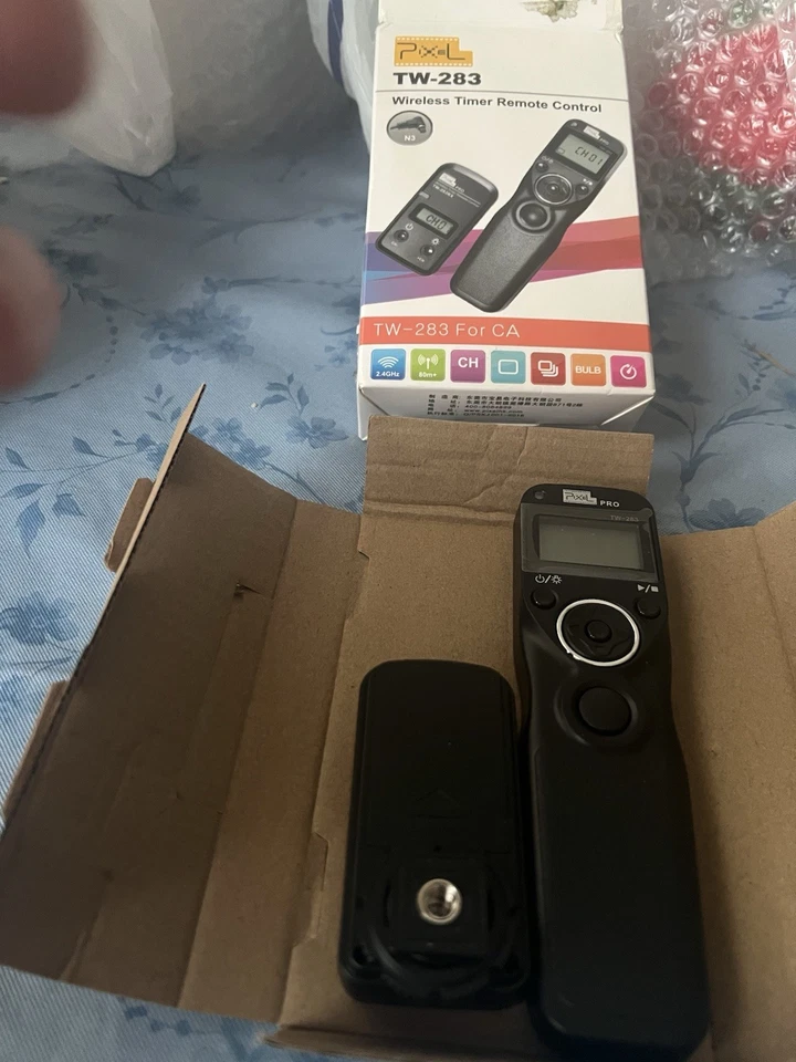Pixel TW-283 TW283 Wireless Timer Remote Control Shutter Release  - Image 2 of 4