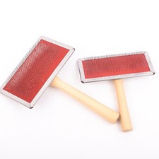 Stainless Steels Wool Carding Comb Handel Fleece Felting Cleaning Tools Craft