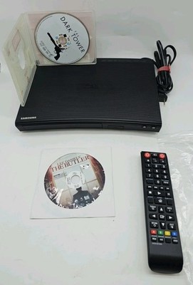Samsung BD-JM57C Wi-Fi Blu-Ray DVD Player - Bundle with 2 Movies & Remote