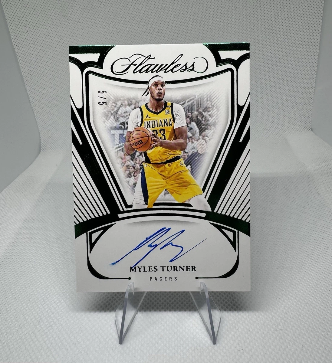 Basketball Trading Cards Myles Turner Sports Autographed for sale