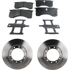 Disc Brake Rotor and Pad Kit For 2003-2009 GMC C4500 Topkick C5500 Topkick Front