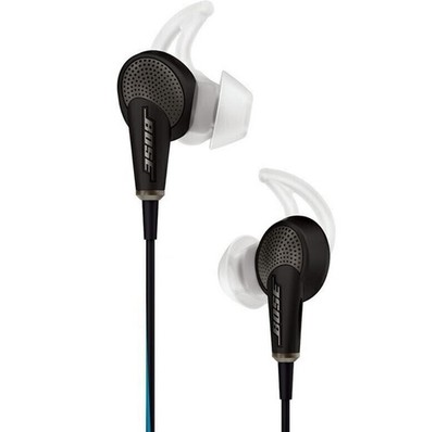 BOSE QC20 色•ブラック Bose QuietComfort 20 Wired QC20 Noise Cancelling Headphones Black