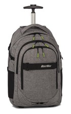 Schultrolley Schulrucksack Rollranzen Schulranzen Räder grau