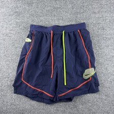 Nike Shorts Mens S Blue Wild Run Lined Workout Gym Train Dri-Fit 7" BV5582-498