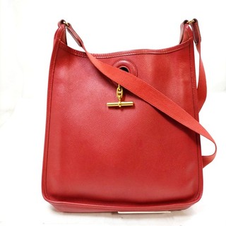 Hermes Shoulder Bag Red Leather 2672935