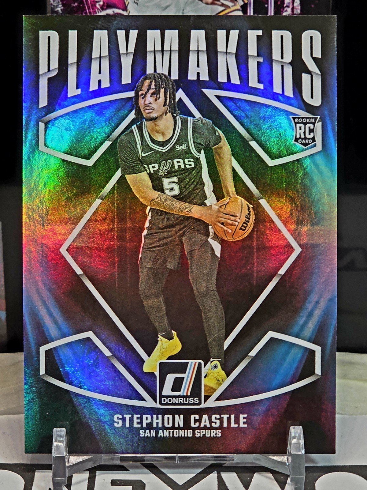 2024-25 Donruss NBA STEPHON CASTLE Rookie Playmakers SSP