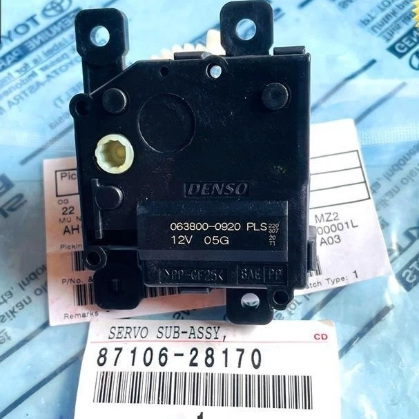 Land Cruiser Highlander Lexus LX570 HVAC Damper Servo Actuator OEM 87106-28170 Foto 2 de 4