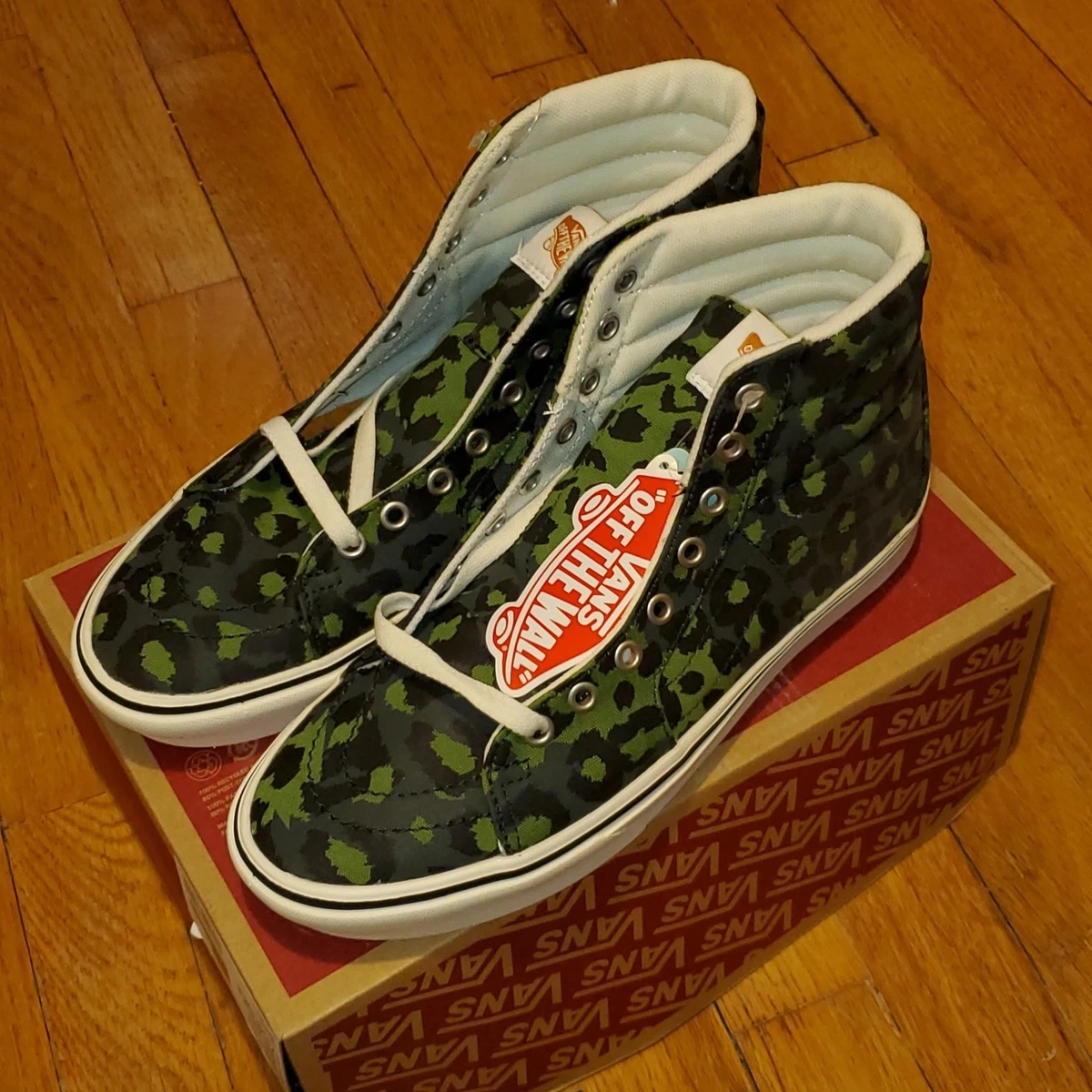 Vans Sk8- ComfyCush High Leopard - Cactus Scarab for sale | eBay