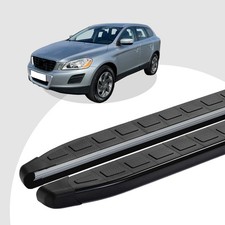 Trittbretter passend für Volvo XC60 ab 05/2008-12/2017 (Model: DOLU, Farbe: Schw