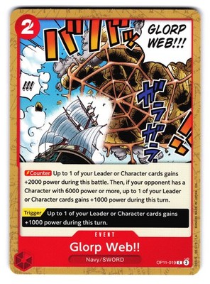 Glorp Web!! OP11-019 C NM